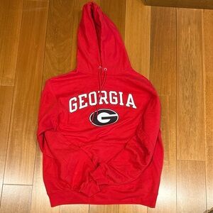 Champion Red Georgia Hoodie